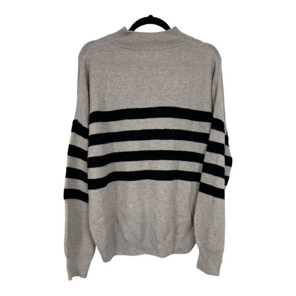 27 miles Malibu Greta striped cashmere sweater size M - Picture 5 of 7